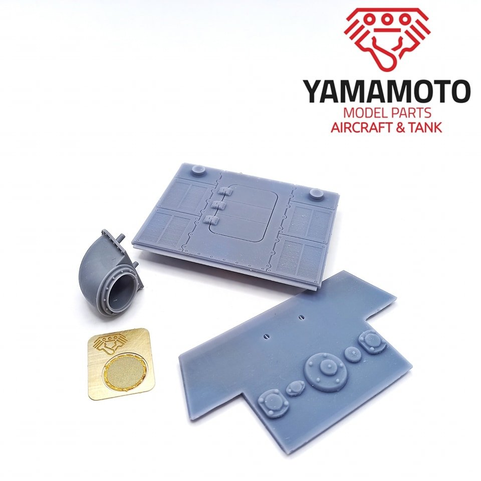 Turbine à gaz Yamamoto YMP3514 GT101 pour kit E-50/E-75 1/35 – image 3