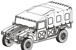 Fine Molds FM42 JGSDF HMV (Canvas Top/Personnel Carrier) 1/35 – immagine 3