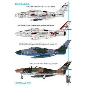 Épée 72116 RF-84F Thunderflash 1/72  – image 2