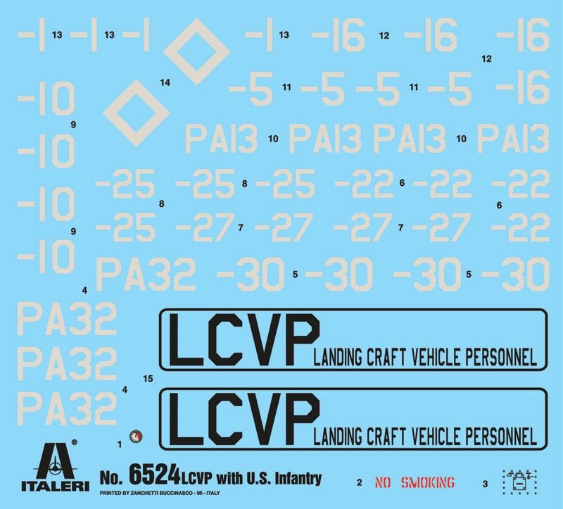 Italeri 6524 LCVP with U.S. INFANTRY 1/35 – imagen 16