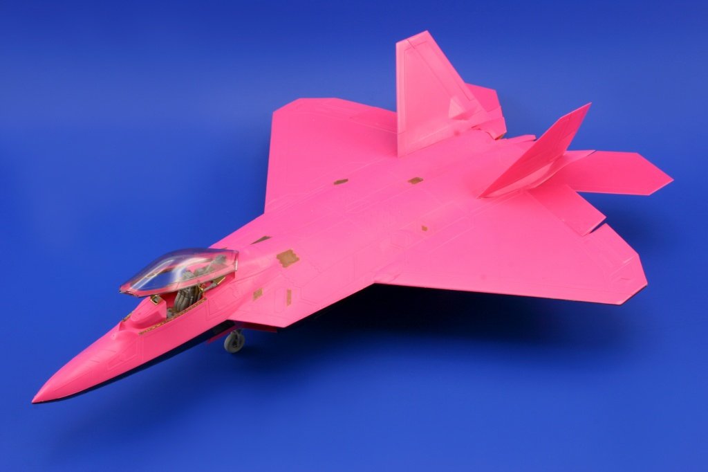Eduard 48669 F-22A exterior 1/48 Hasegawa – immagine 2