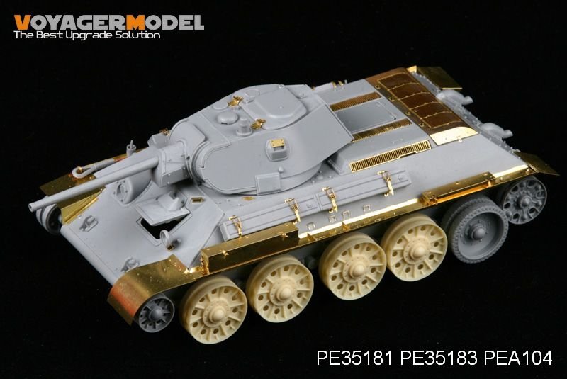 Voyager Model PE35183 Fenders for T-34/76 STZ Mod.1941 for DRAGON 6355 1/35 – Bild 2