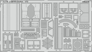 Eduard 73778 J-35F/ FS Draken HOBBY 2000, HASEGAWA 1/72 – Bild 2
