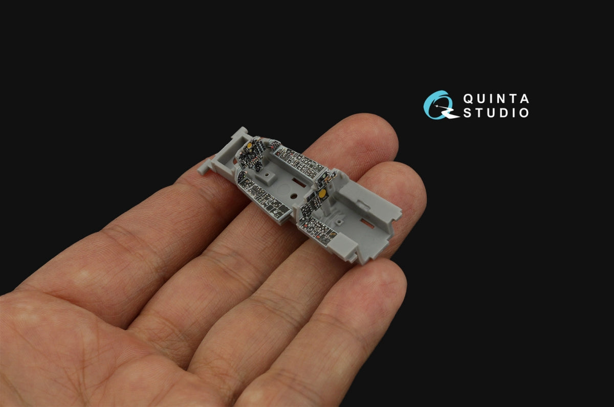 Quinta Studio QD72082 F-4J Early 3D-Printed &amp;amp; coloured Interior on decal paper (Fine Molds) 1/72 – immagine 12