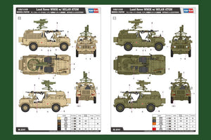 Hobby Boss 82447 Land Rover WMIK w/ MILAN ATGM 1/35 – immagine 3