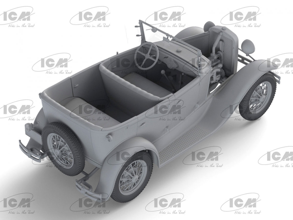 ICM 24052 Ford A Gangster Car 1/24 – Bild 4