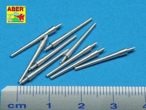 Aber 350L-18 Set of 9 pcs 203 mm barrels for San Francisco type 1/350 – immagine 2