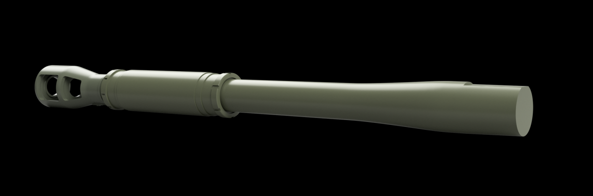 Panzer Art GB35-156 BK 90L/40 Gun barrel for Kanonenjagdpanzer 90 (KaJaPa) 1/35 – immagine 2