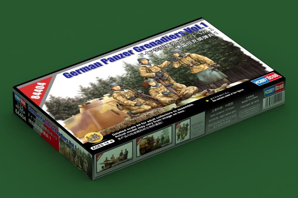 Hobby Boss 84404 German Panzer Grenadiers Vol.1 1/35 – immagine 2