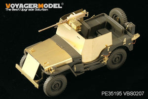 Voyager Model PE35195 WWII U.S. Jeep Willys MB w/Add Amour for TAMIYA 35219 1/35 – imagen 2