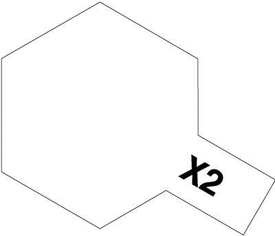Tamiya 89002 X-2 White Paint Marker – immagine 2
