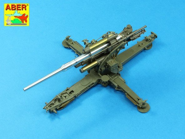 Aber 35L-189 German 88mm L/56 two-piece barrel for Flak 36 and Flak 37 1/35 – immagine 4