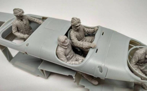 Copper State Models F32-022 AEG G.IV Bomber German Crew WWI Figures 1/32 – immagine 3