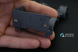 Quinta Studio QD35027 Horch 4X4 type 1a 3D-Printed &amp;amp; coloured Interior on decal paper (for Tamiya kit) 1/35 – immagine 5