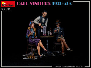 MiniArt 38058 CAFE VISITORS 1930-40S 1/35 – imagen 2