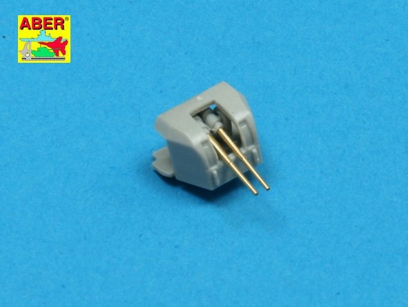 Aber 350L-28 Ensemble de 16 canons QF Mk.XVI de 102 mm pour navires de la Royal Navy (1/350) – image 3