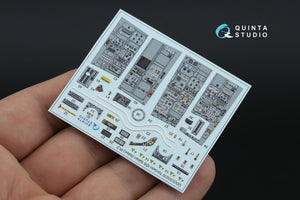 Quinta Studio QD+32230 Tornado IDS Italian 3D-Printed &amp;amp; coloured Interior on decal paper (Italeri) (with 3D-printed resin parts) 1/32 – Bild 8
