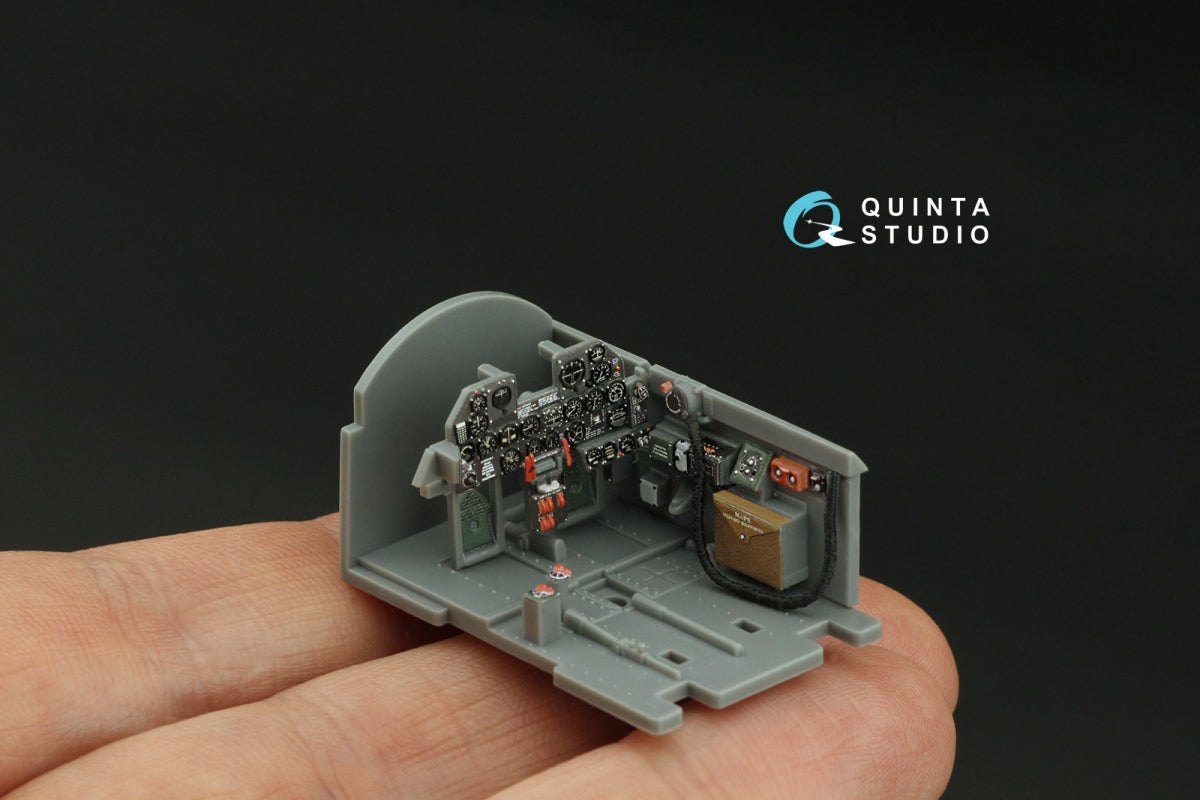 Quinta Studio QD48422 P-47M Thunderbolt 3D-Printed coloured Interior on decal paper (Tamiya) 1/48 – imagen 8