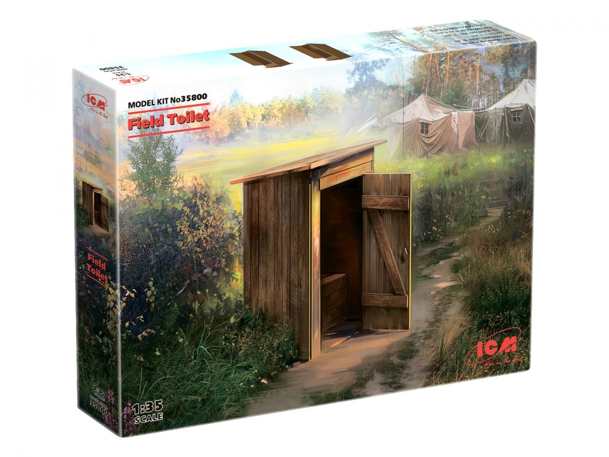 ICM 35800 WC Field Toilet 1/35 – image 2