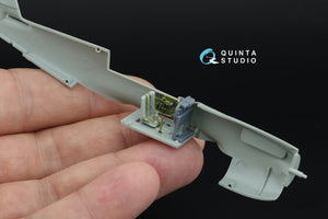 Quinta Studio QD+72214 P-40N Warhawk 3D-Printed &amp;amp; coloured Interior on decal paper (Academy) (with 3D-printed resin parts) 1/72 – immagine 8