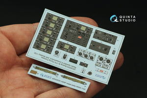 Quinta Studio QD32224 Compartiment de l&amp;#39;opérateur radio pour Boeing B-17G. Intérieur coloré imprimé en 3D sur papier décalcomanie (HK models) 1/32 – image 3