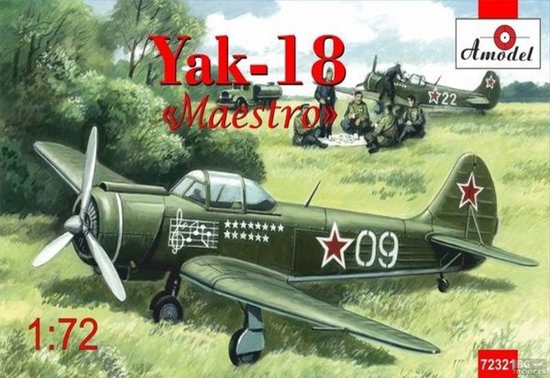 Modèle A 72321 Yak-18 Maestro 1/72