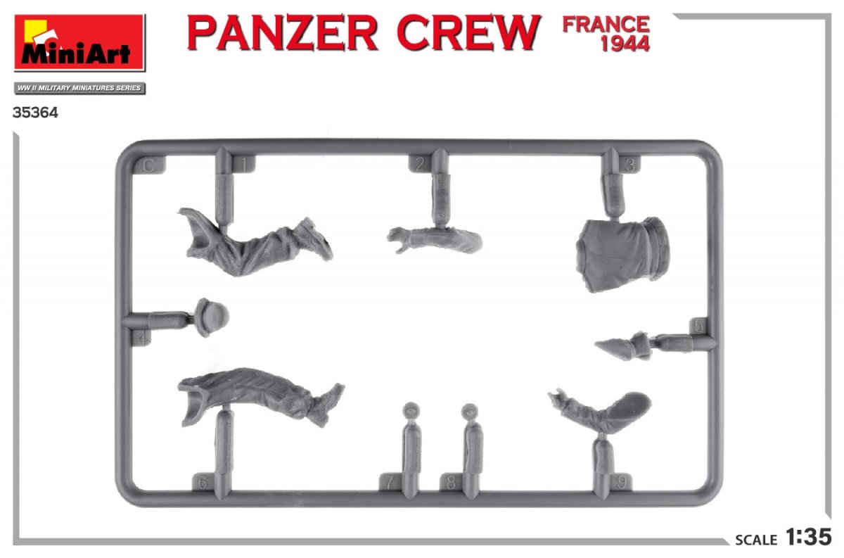 MiniArt 35364 PANZER CREW. FRANCE 1944 1/35 – Bild 2