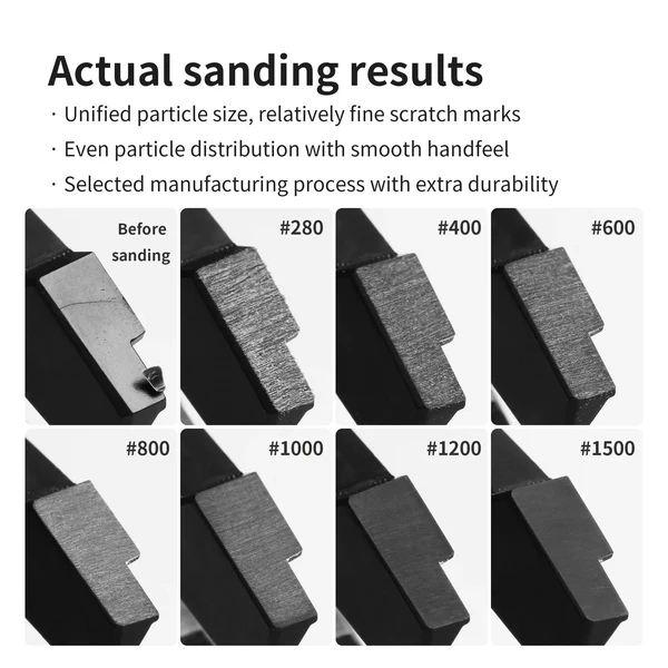 DSPIAE XSP-280 Self-Adhesive Sandpaper #280 (30 pcs)