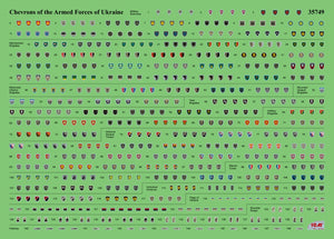 ICM 35748 Chevrons of Personnel and Camouflage of Military Vehicles of the Ukrainian Army 1/35 – zdjęcie 4