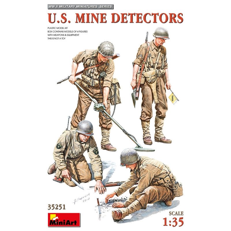 MiniArt 35251 Détecteurs de mines américains 1/35