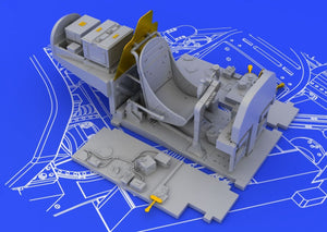 Eduard 648259 P-38J cockpit ACADEMY 1/48 – image 2