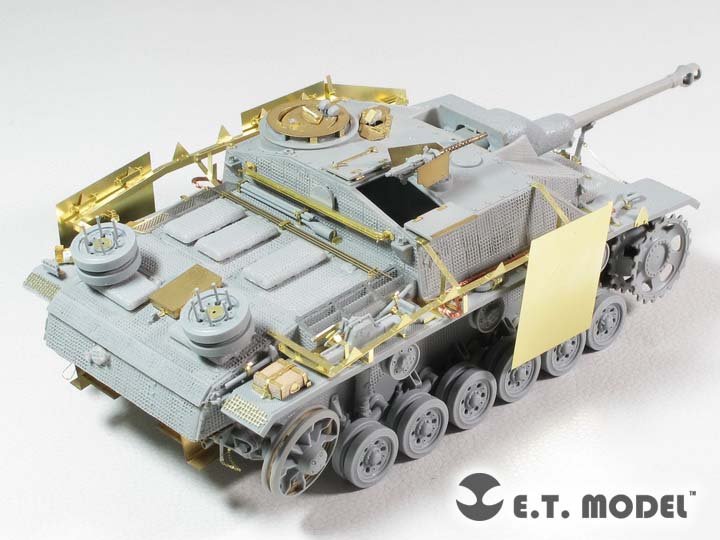Maquette ET E35-226 StuG.III Ausf.G allemand de la Seconde Guerre mondiale (version de base, version tardive) (pour kit DRAGON Smart) (1/35) – image 5