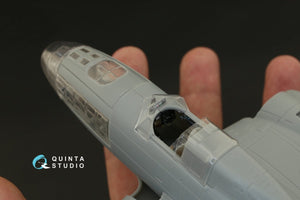 Quinta Studio QC48100 IL-4 vacuformed clear canopy (for Xuntong kit) 1/48 – immagine 6
