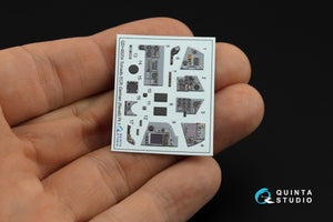 Quinta Studio QDS+48204 Tornado ECR German 3D-Printed &amp;amp; coloured Interior on decal paper (Revell) (small version) (with 3D-printed resin parts) 1/48 – imagen 3