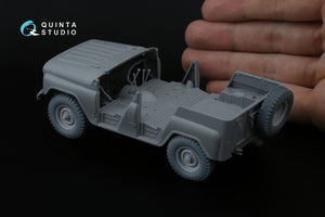 Quinta Studio QT35013 UAZ-469 Jeu de pneus familiaux (Zvezda) 1/35 – image 8