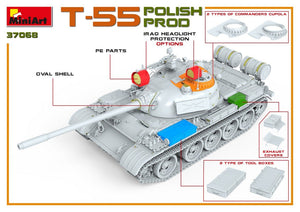 MiniArt 37068 T-55 POLISH PRODUCTION 1/35 – imagen 11