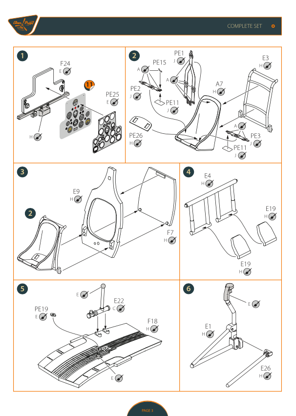 Hélice transparente ! Kit avancé CP4804 H-75N Hawk 1/48 – image 27
