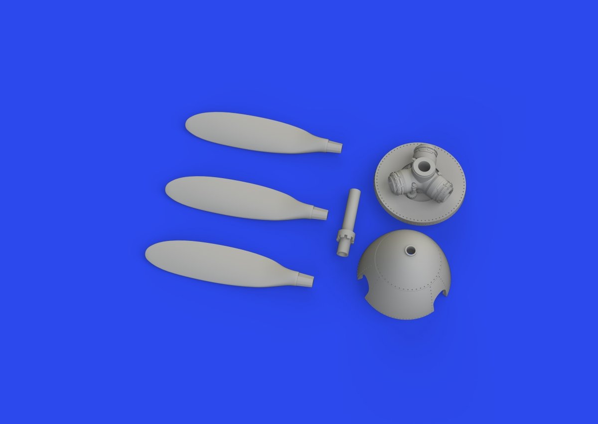 Eduard 648903 Bf 109K-4 propeller PRINT EDUARD 1/48 – immagine 5