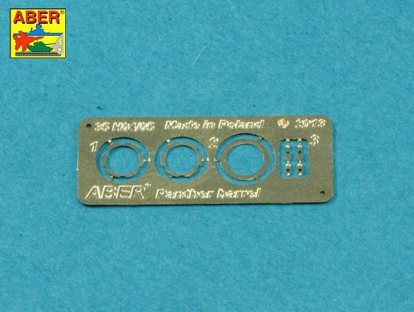 Aber 35L-300 Lufa z hamulcem wylotowym do Pantery G dla modeli Takom 1/35 – imagen 6