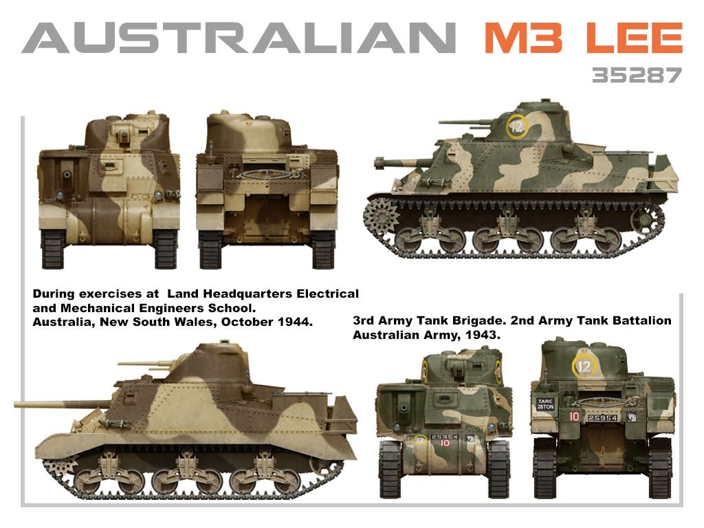 MiniArt 35287 AUSTRALIAN M3 LEE. INTERIOR KIT 1/35 – imagen 3
