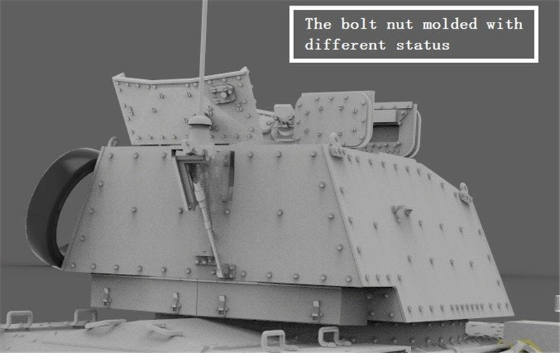 Gecko Models 35GM0002 CRUISER TANK MK.II A,A10 MK.IA WITH INTERIOR 1/35 – immagine 12