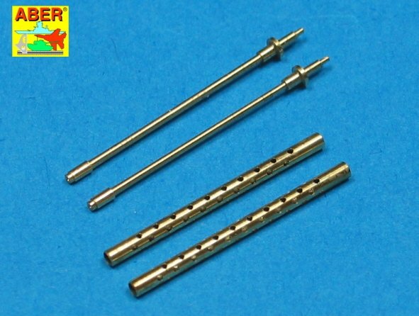 Aber A32017 Set of 2 cal .50 (12,7mm) standard barrels for US aircraft machine guns Browning M2 1/32