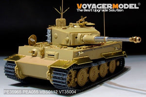 Maquette Voyager PE35965 Char Tiger I allemand de la Seconde Guerre mondiale, production tardive, pour RFM 5015, échelle 1/35  – image 2