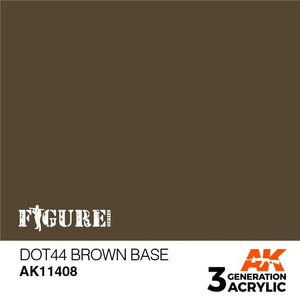 AK Interactive AK11408 Dot44 Base brune 17 ml