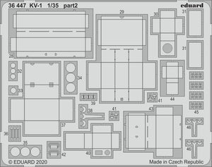 Eduard 36447 KV-1 1/35 TAMIYA – Bild 2