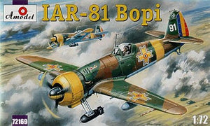 A-Model 72169 Romanian II WW fighter IAR-81 BOPI 1/72