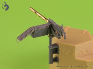 Master GM-35-087 Browning M1919 A4 .30 cal (7,62mm) - z uchwytem plot. M20 (używany np. na M3 Stuart) lub z kołyską D7431 (np. M3 Scout Car) 1/35 – immagine 8