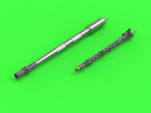 Master GM-35-046 PzKpfw II Ausf. a–F - 2cm KwK30 L/55 &amp;amp; MG-34 gun barrels (for IBG, Dragon and other kits) 1/35 – immagine 8