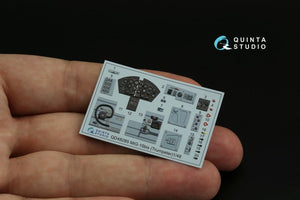 Quinta Studio QD48285 MiG-15bis 3D-Printed &amp;amp; coloured Interior on decal paper (Trumpeter) 1/48 – imagen 6