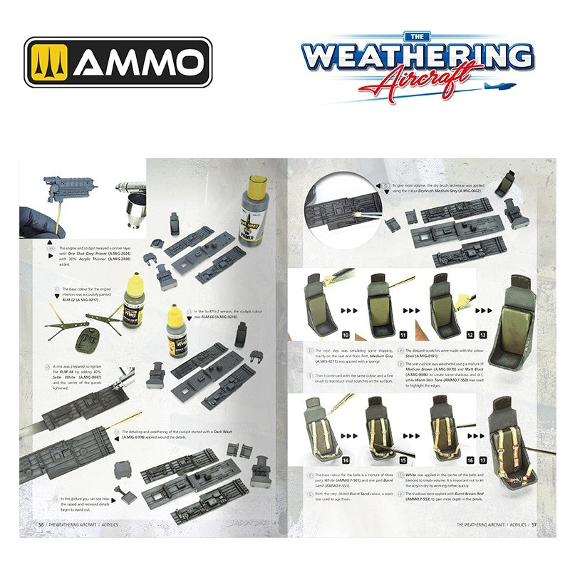 Ammo by Mig 5225 THE WEATHERING AIRCRAFT 25 - Acrylics (English) – zdjęcie 7